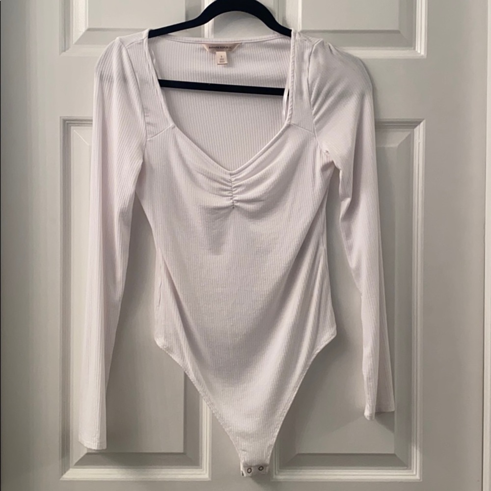 White Cotton Bodysuit